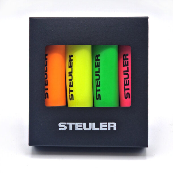 STABILO Neon 4er Set